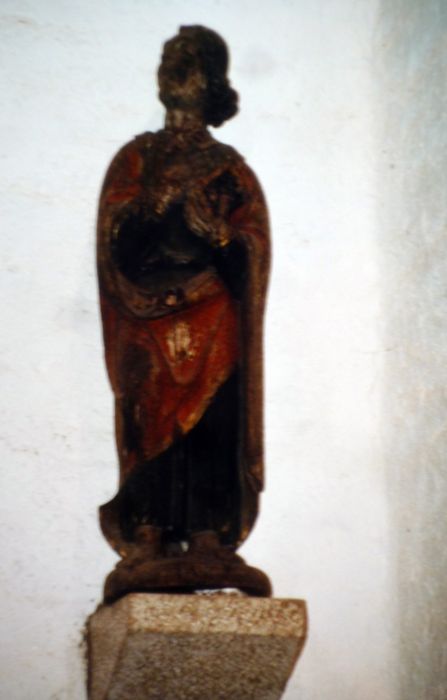 statue : Saint Jean au calvaire - © Ministère de la Culture (France), Conservation des antiquités et des objets d’art du Finistère, tous droits réservés