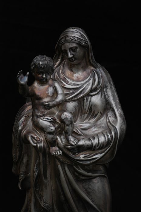 statuette : Vierge à l'enfant