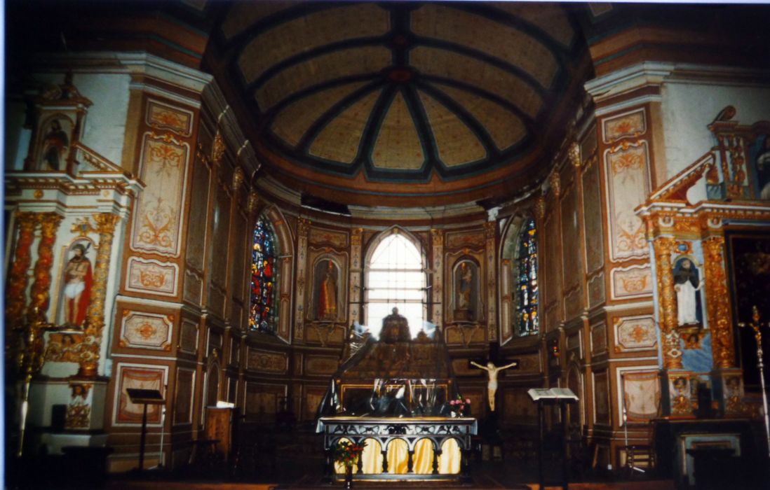 boiseries du choeur - © Ministère de la Culture (France), Conservation des antiquités et des objets d’art du Finistère, tous droits réservés