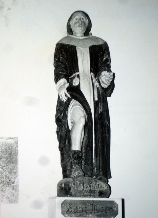 statue : Saint Maurice - © Ministère de la Culture (France), Conservation des antiquités et des objets d’art du Finistère, tous droits réservés