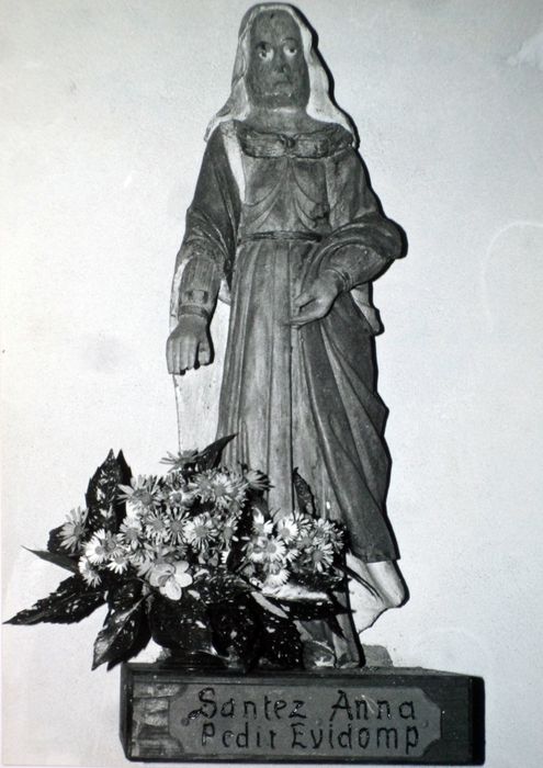 statue : Sainte Anne - © Ministère de la Culture (France), Conservation des antiquités et des objets d’art du Finistère, tous droits réservés