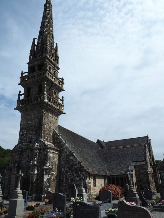 Chapelle Sainte-Nonne et Saint-Divy : Ensemble sud-ouest