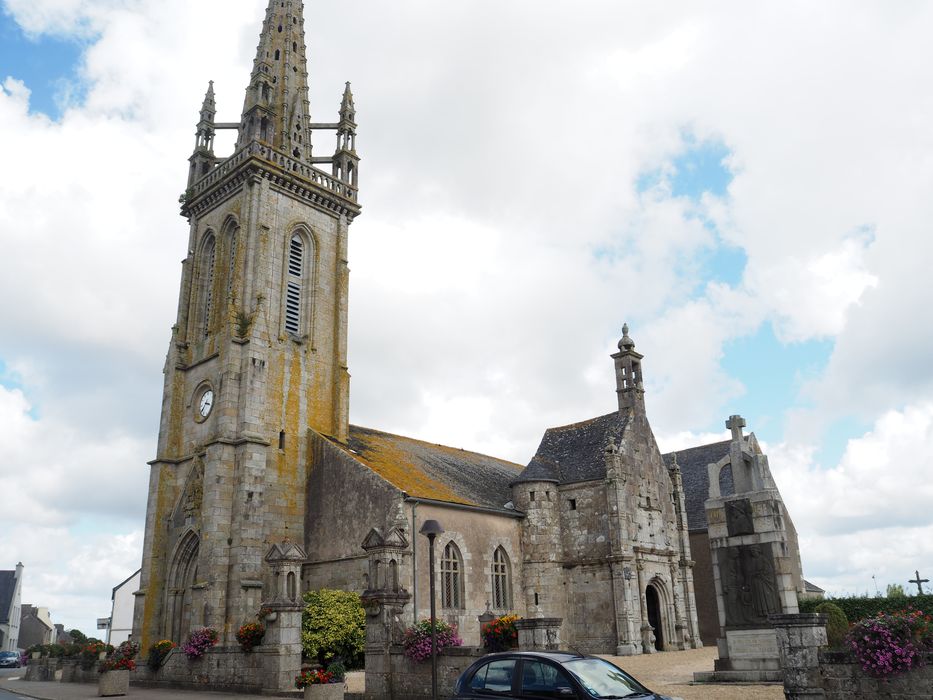 Eglise Saint-Pierre : Ensemble sud-ouest, vue générale