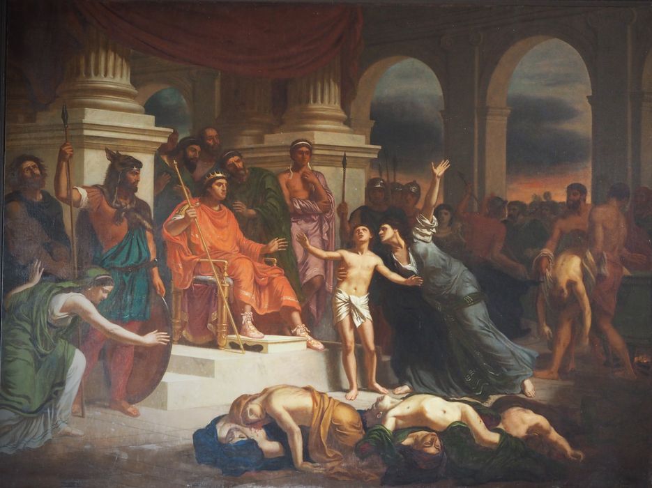 tableau : Le Martyre des Macchabées