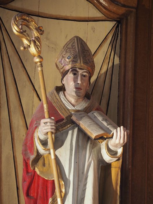 statue : Saint Onneau, vue partielle