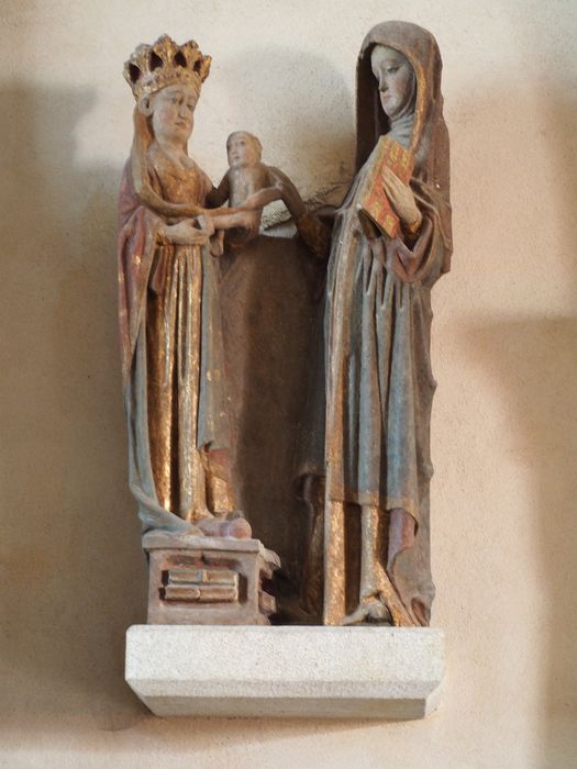 groupe sculpté : Sainte Anne trinitaire