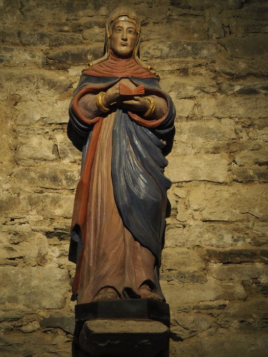 statue : Sainte Anne - © Ministère de la Culture (France), Conservation des antiquités et des objets d’art du Finistère, tous droits réservés