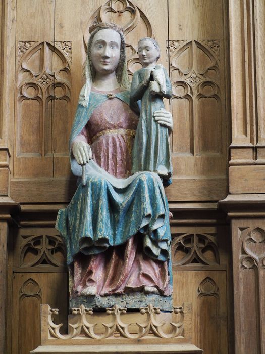 statue : La Vierge dite Notre Dame de Délivrance - © Ministère de la Culture (France), Conservation des antiquités et des objets d’art du Finistère, tous droits réservés