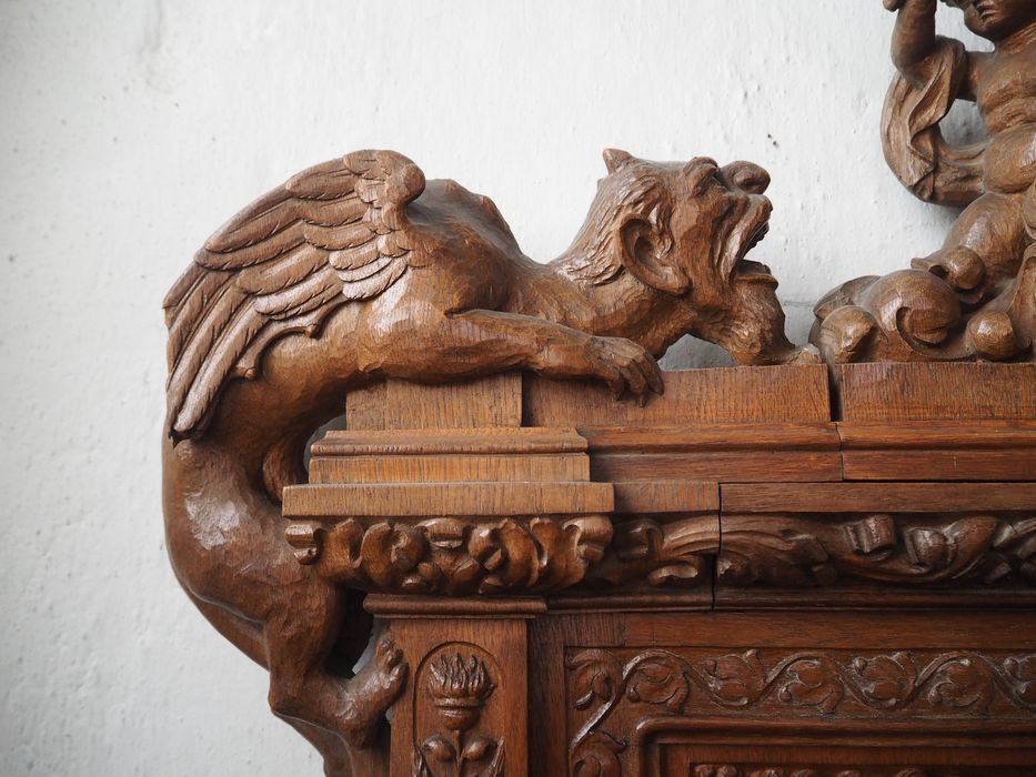 stalles, détail - © Ministère de la Culture (France), Conservation des antiquités et des objets d’art du Finistère – Tous droits réservés