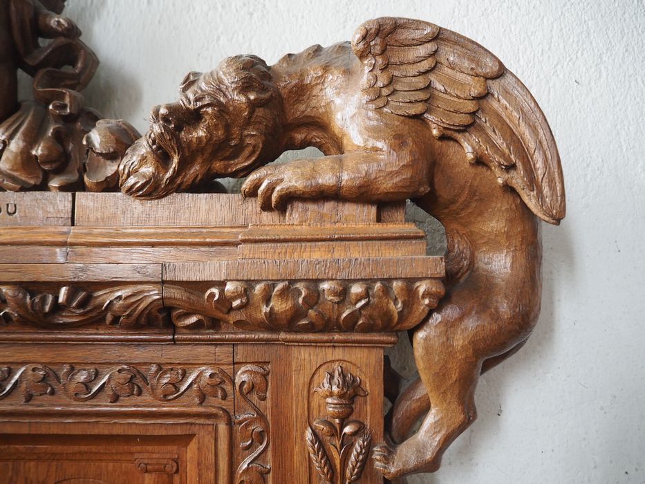stalles, détail - © Ministère de la Culture (France), Conservation des antiquités et des objets d’art du Finistère – Tous droits réservés