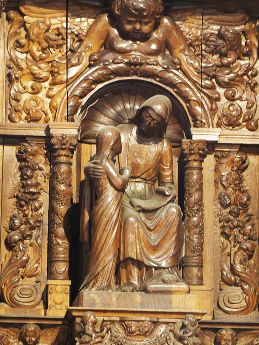 statue : Sainte Anne - © Ministère de la Culture (France), Conservation des antiquités et des objets d’art du Finistère, tous droits réservés