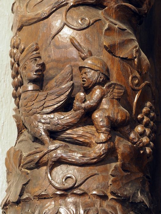 autel de sainte Anne, détail - © Ministère de la Culture (France), Conservation des antiquités et des objets d’art du Finistère, tous droits réservés