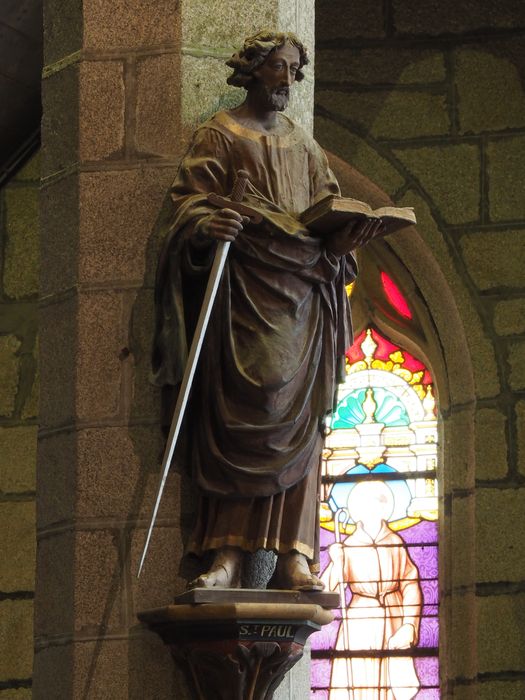 statue, socle : Saint Paul