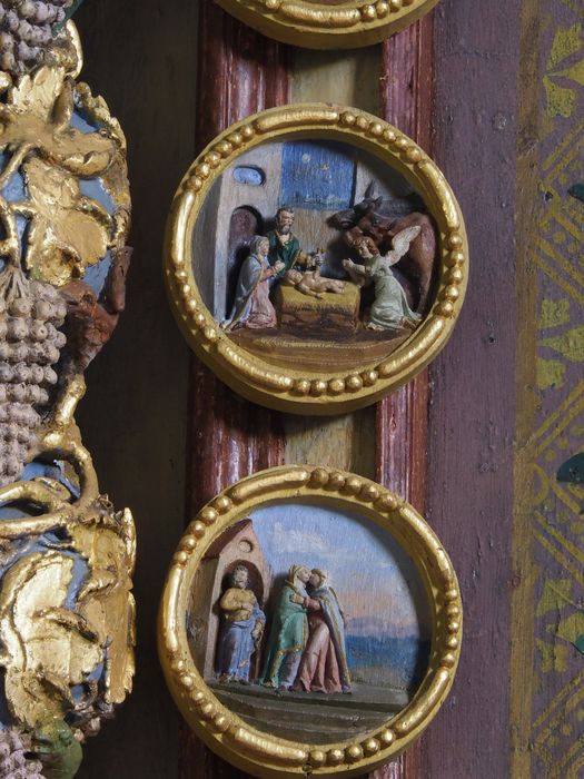 retable du Rosaire, détail