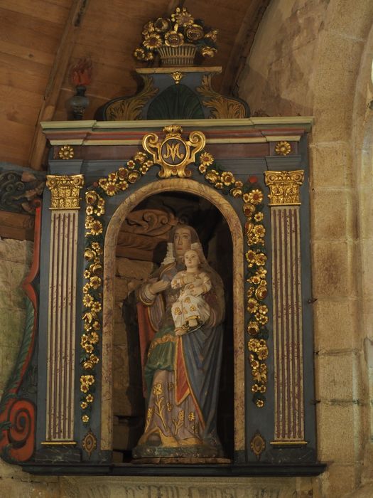 statue : Vierge dite Notre Dame de Tréguron