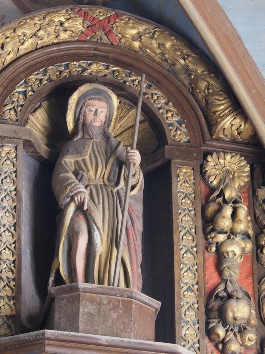 statue : saint Roch