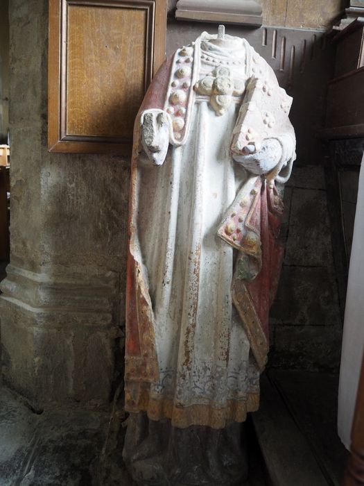 statue : Saint Maurice - © Ministère de la Culture (France), Conservation des antiquités et des objets d’art du Finistère – Tous droits réservés