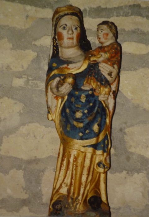 statue : Vierge à l'Enfant - © Ministère de la Culture (France), Conservation des antiquités et des objets d’art du Finistère – Tous droits réservés