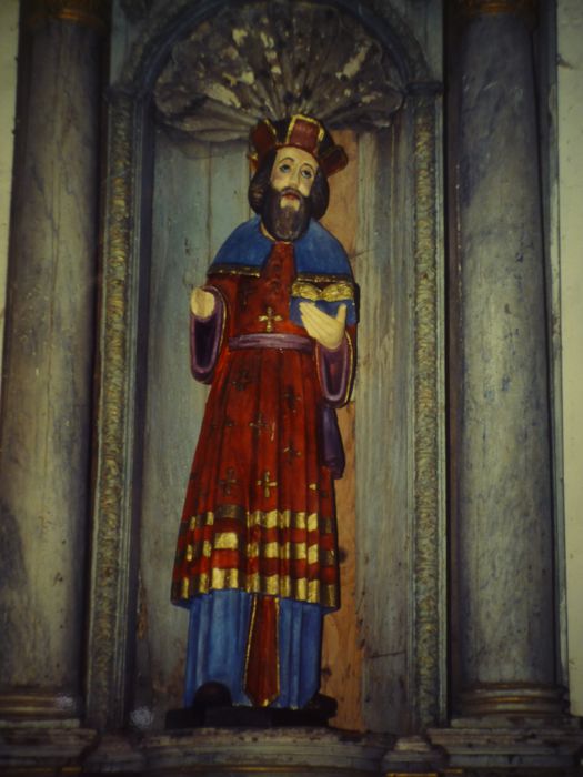 statue : Saint Nicodème - © Ministère de la Culture (France), Conservation des antiquités et des objets d’art du Finistère – Tous droits réservés