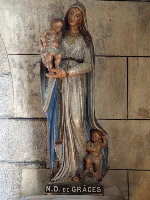 statue : Vierge à l'Enfant dite Notre Dame des Grâces