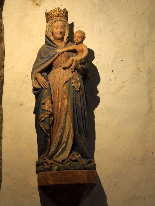 statue : Notre-Dame de Trémalo - © Ministère de la Culture (France), Conservation des antiquités et des objets d’art du Finistère – Tous droits réservés