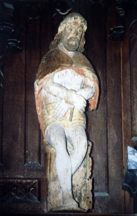 statue : Ecce Homo - © Ministère de la Culture (France), Conservation des antiquités et des objets d’art du Finistère, tous droits réservés