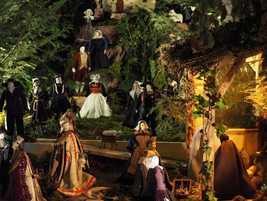 crèche, vue partielle