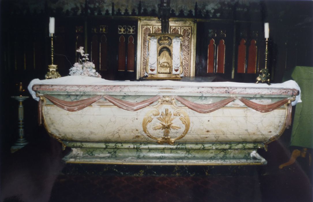 maître-autel, tabernacle