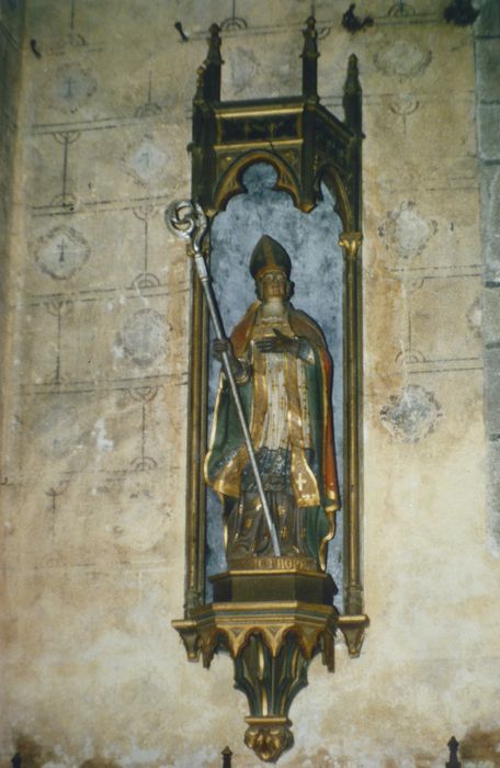 Statue et niche : Saint Eutrope