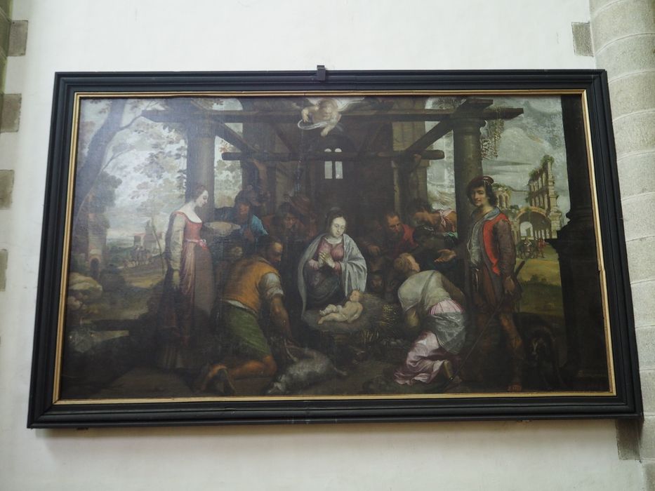 tableau : Adoration des bergers (l')