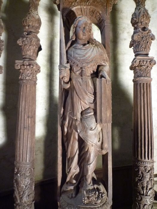 chancel, détail - © Ministère de la Culture (France), Conservation des antiquités et des objets d’art du Finistère – Tous droits réservés