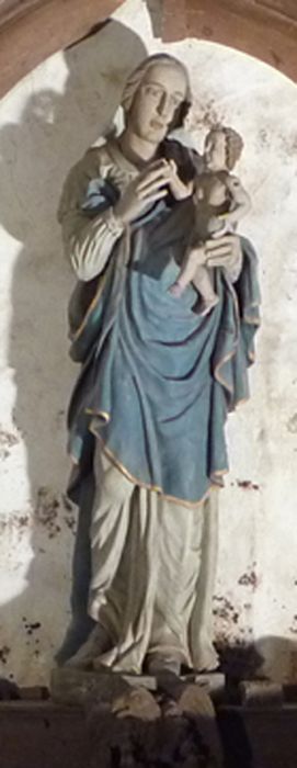 statue : Vierge à l'Enfant