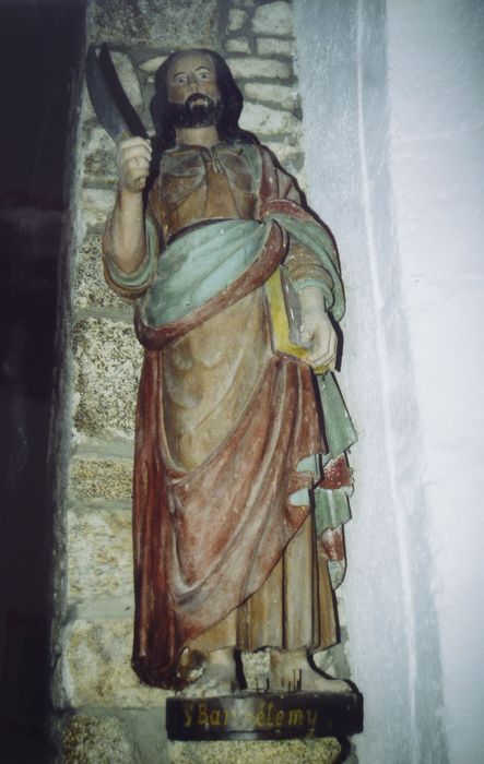 statue : Saint Barthélémy