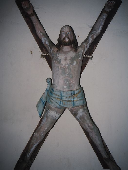 statue : Saint André - © Ministère de la Culture (France), Conservation des antiquités et des objets d’art du Finistère, tous droits réservés