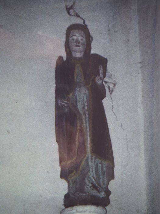 statue : Sainte Martyre - © Ministère de la Culture (France), Conservation des antiquités et des objets d’art du Finistère – Tous droits réservés