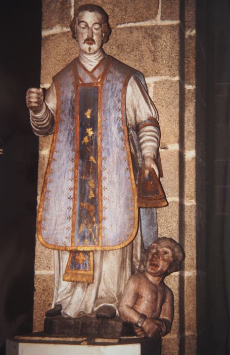 statue : Saint Mathurin - © Ministère de la Culture (France), Conservation des antiquités et des objets d’art du Finistère – Tous droits réservés