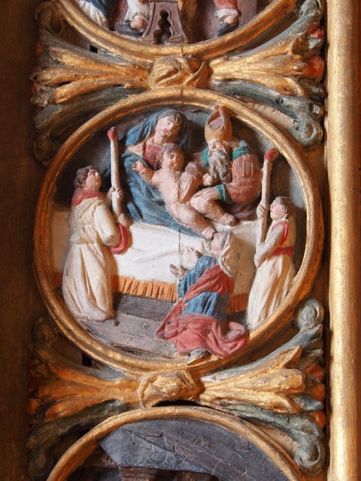 retable n°1, détail