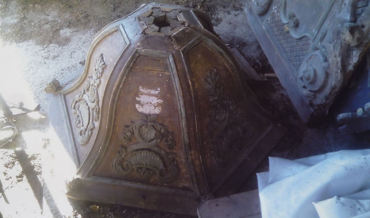 chaire à prêcher, détail
