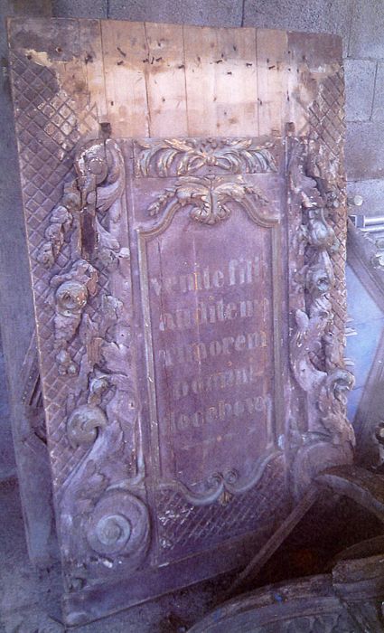 chaire à prêcher, détail