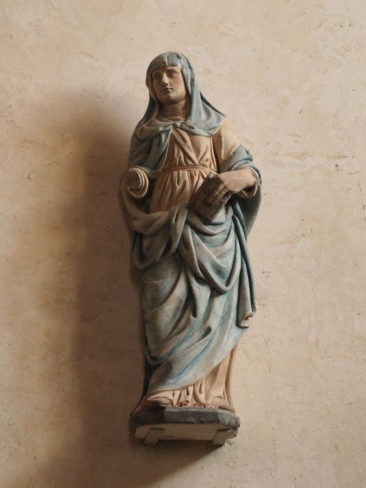 statue : Sainte Elisabeth - © Ministère de la Culture (France), Conservation des antiquités et des objets d’art du Finistère, tous droits réservés