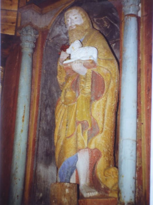 statue ; niche : Saint Jean-Baptiste n°1