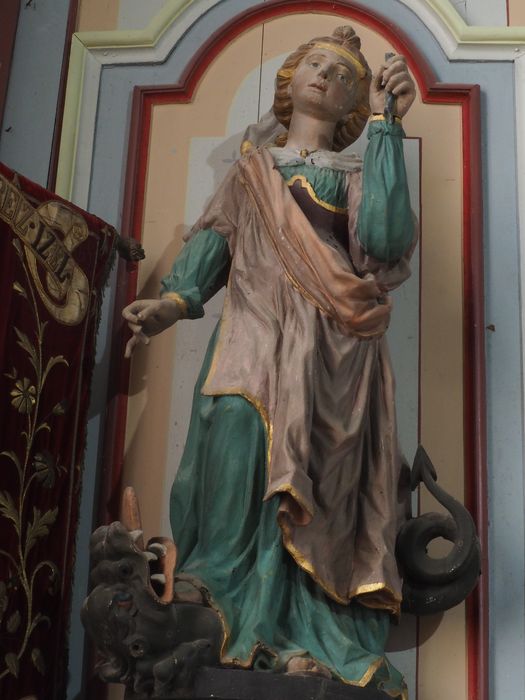 Statue : Sainte Marguerite