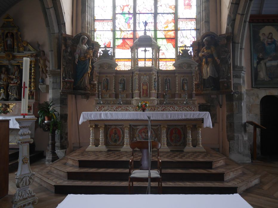 maître-autel ; tabernacle - © Ministère de la Culture (France), Conservation des antiquités et des objets d’art du Finistère, tous droits réservés