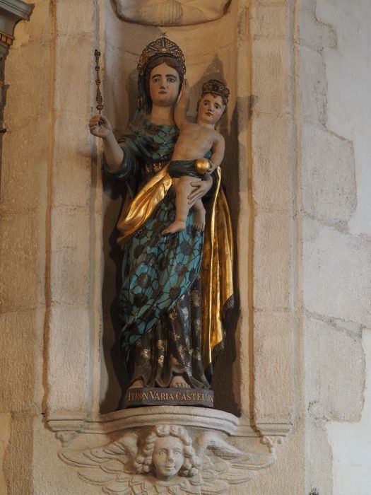 Statue : Vierge à l'Enfant dite Notre Dame de Châteaulin