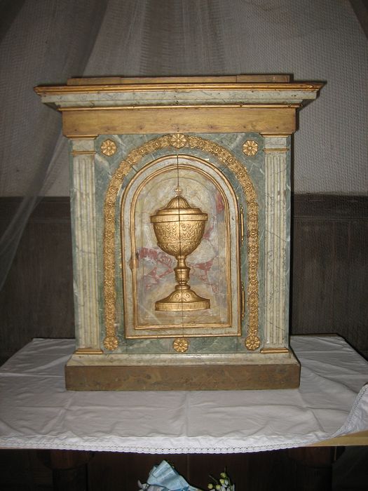 tabernacle - © Ministère de la Culture (France), Conservation des antiquités et des objets d’art du Finistère, tous droits réservés