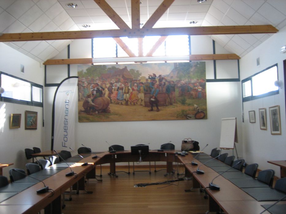 tableau : Noce bretonne - © Ministère de la Culture (France), Conservation des antiquités et des objets d’art du Finistère, tous droits réservés
