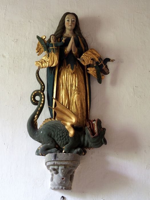 statue : Sainte Marguerite