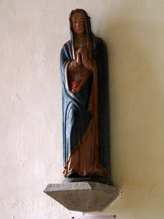 statue : Vierge au Calvaire n° 2 - © Ministère de la Culture (France), Conservation des antiquités et des objets d’art du Finistère, tous droits réservés