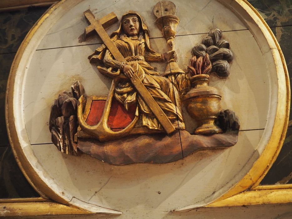 autel du Rosaire, détail - © Ministère de la Culture (France), Conservation des antiquités et des objets d’art du Finistère – Tous droits réservés