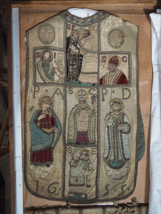 chasuble - © Ministère de la Culture (France), Conservation des antiquités et des objets d’art du Finistère, tous droits réservés